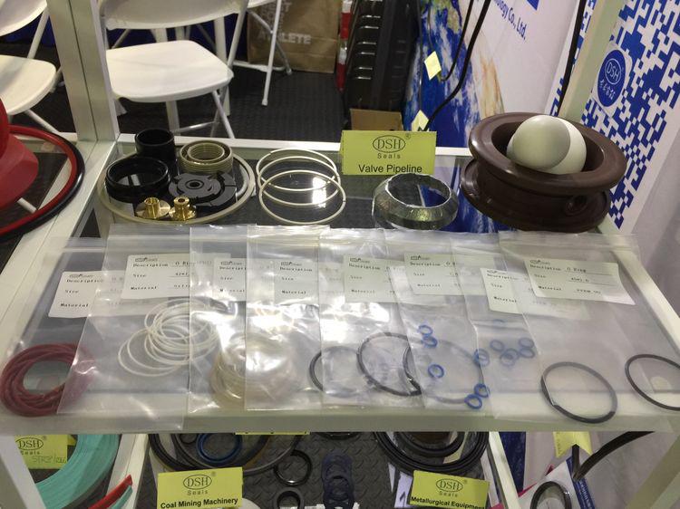 各種工況用橡膠O型密封圈、蝶閥密封件及壓裂球