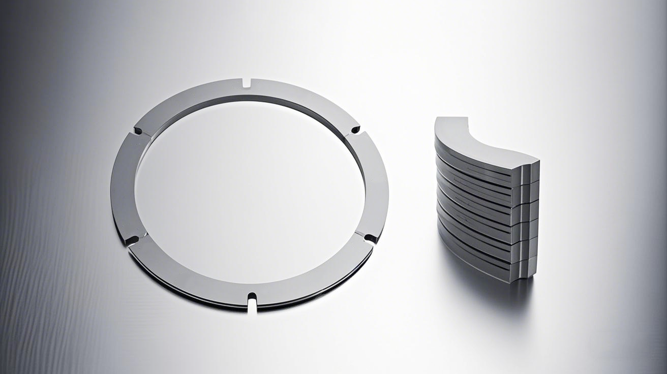 石墨六片密封圈（又叫六片密封圈）是由六片半圓的聚四氟乙烯橡膠制品（PTFE，四氟）+石墨組合而成的密封圈。2 副本