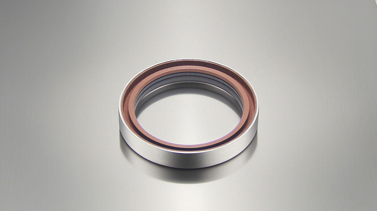 氟橡膠骨架油封---一種由氟橡膠密封材質(zhì)制成的骨架型油封密封件，廣泛應(yīng)用于各大行業(yè)中，如化工行業(yè)等