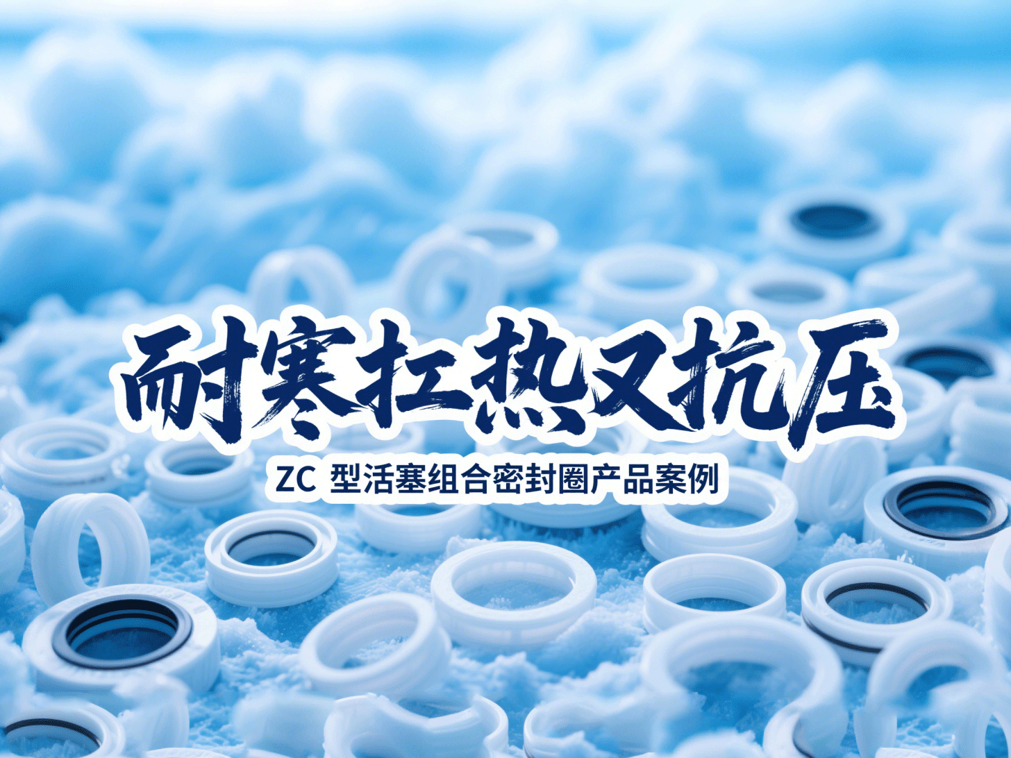 ZC型活塞組合密封圈產品案例 ? 耐寒扛熱又抗壓！