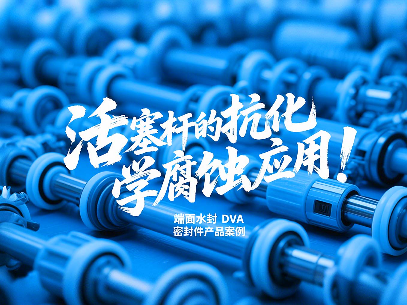 端面水封DVA密封件產(chǎn)品案例 ? 活塞桿的抗化學(xué)腐蝕應(yīng)用！