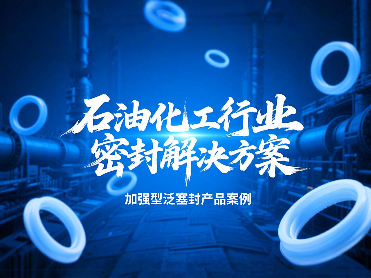 加強(qiáng)型泛塞封產(chǎn)品案例 ? 石油化工行業(yè)的密封解決方案！?